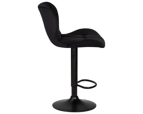Набор 2 шт Стул барный DOBRIN BARNY BLACK, черный велюр (MJ9-101)