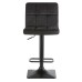 Набор 2 шт Стул барный DOBRIN DOMINIC, черный велюр (MJ9-101)