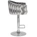 Набор 2 шт Стул барный DOBRIN MARCEL, серый велюр (MJ9-75)