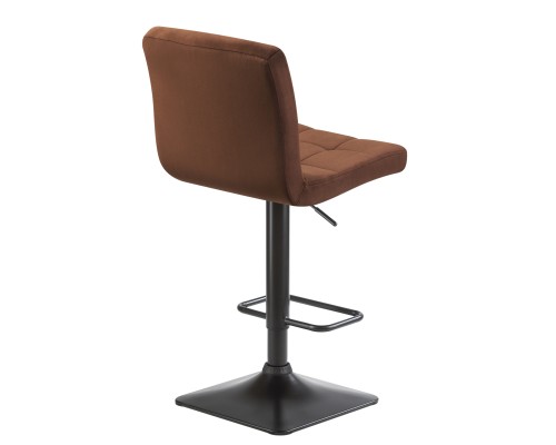 Набор 2 шт Стул барный DOBRIN DOMINIC, шоколадный велюр (MJ9-111)