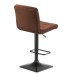 Набор 2 шт Стул барный DOBRIN DOMINIC, шоколадный велюр (MJ9-111)