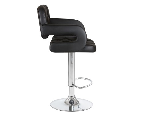 Набор 2 шт Стул барный DOBRIN TIESTO, чёрный