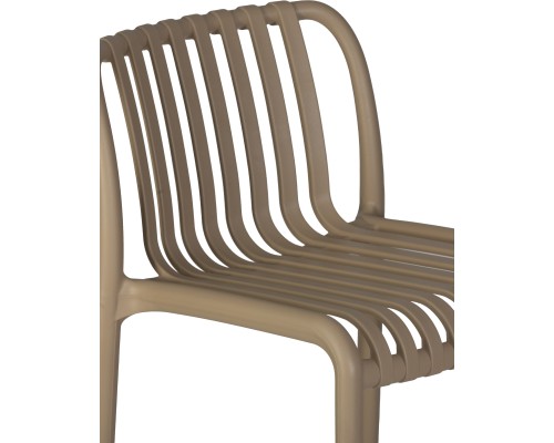 Стул полубарный DOBRIN CHLOE, бежевый (GR-03)