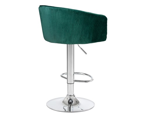 Стул барный DOBRIN DARCY, зеленый велюр (1922-9)