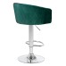 Стул барный DOBRIN DARCY, зеленый велюр (1922-9)
