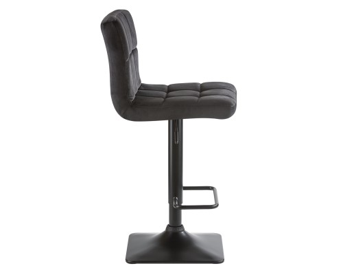 Набор 2 шт Стул барный DOBRIN DOMINIC, черный велюр (MJ9-101)