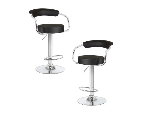 Набор 2 шт Стул барный DOBRIN MARTA, чёрный