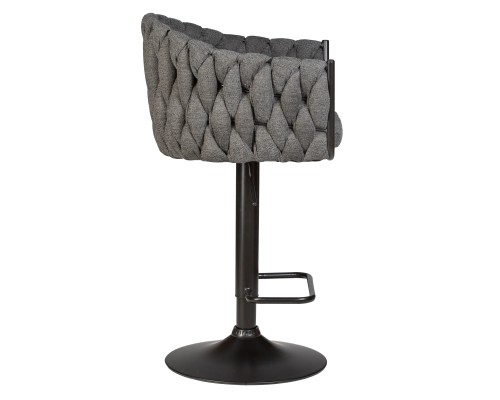 Набор 2 шт Стул барный DOBRIN LEON, графитовая ткань (LAR-275-21)