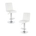 Набор 2 шт Стул барный DOBRIN KRUGER, белый