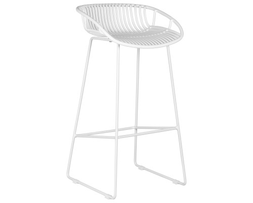 Стул барный DOBRIN FRANK, белый