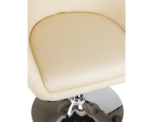 Кресло дизайнерское DOBRIN EDISON, кремовый