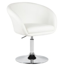 Кресло дизайнерское DOBRIN EDISON, белый