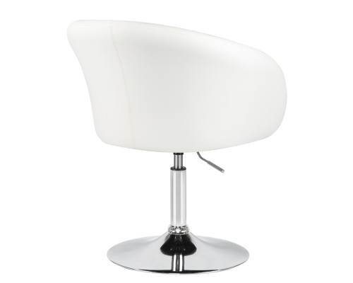 Кресло дизайнерское DOBRIN EDISON, белый
