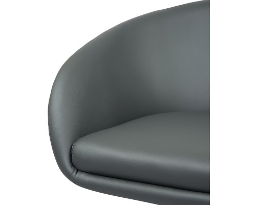 Кресло дизайнерское DOBRIN EDISON, серый