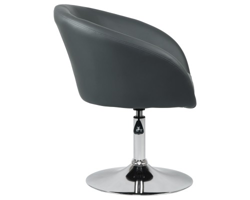 Кресло дизайнерское DOBRIN EDISON, серый