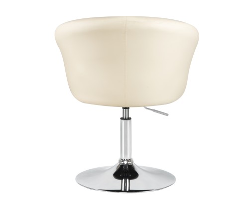 Кресло дизайнерское DOBRIN EDISON, кремовый