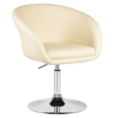 Кресло дизайнерское DOBRIN EDISON, кремовый