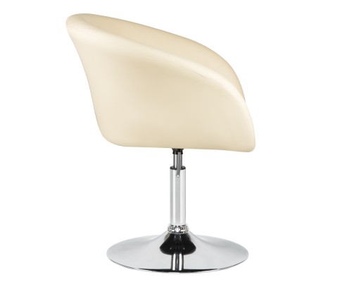 Кресло дизайнерское DOBRIN EDISON, кремовый