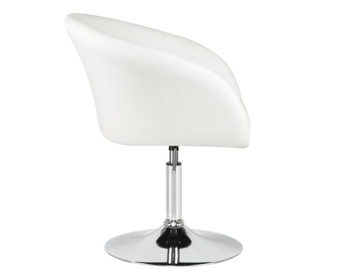 Кресло дизайнерское DOBRIN EDISON, белый