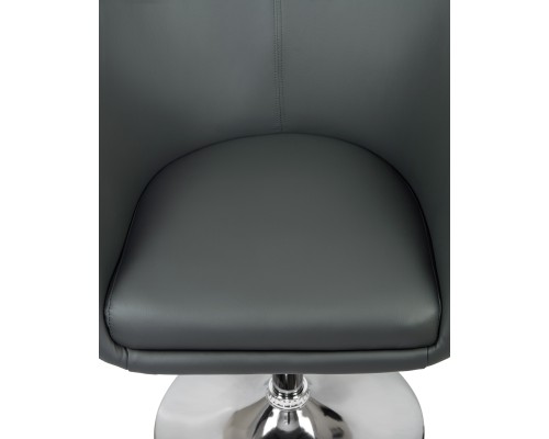 Кресло дизайнерское DOBRIN EDISON, серый