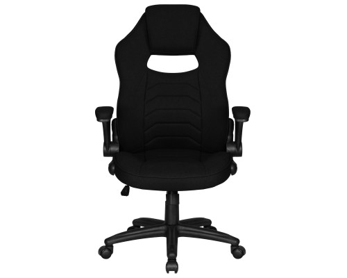 Кресло игровое DOBRIN RICK, черная ткань