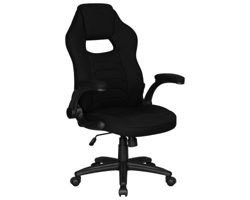 Кресло игровое DOBRIN RICK, черная ткань