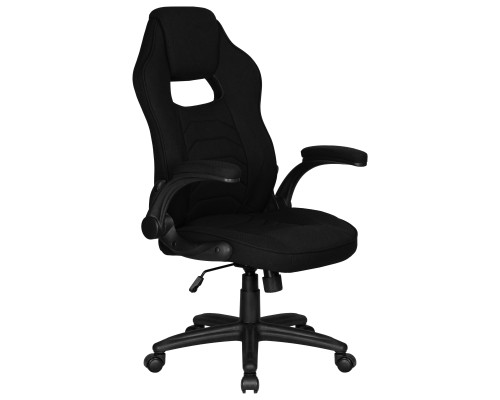 Кресло игровое DOBRIN RICK, черная ткань