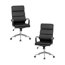 Набор 2 шт Офисное кресло для руководителей DOBRIN ARNOLD, чёрный