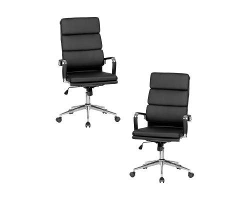 Набор 2 шт Офисное кресло для руководителей DOBRIN ARNOLD, чёрный