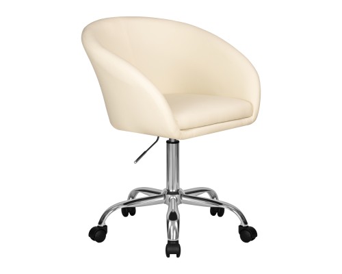Офисное кресло для персонала DOBRIN BOBBY, кремовый