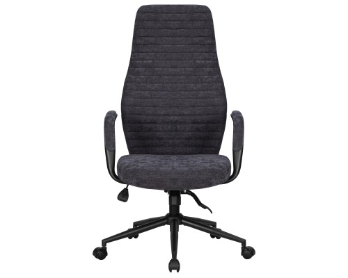 Офисное кресло для руководителей DOBRIN LOKI, антрацит (VRH230-01)