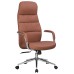 Офисное кресло для руководителей DOBRIN NERO, кирпичный (RXT051-13)
