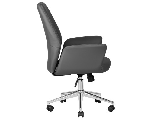 Офисное кресло для руководителей DOBRIN SAMUEL, серый