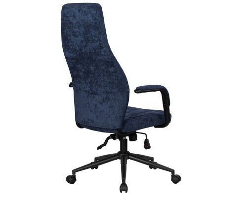 Офисное кресло для руководителей DOBRIN LOKI, синий (VRH230-25)