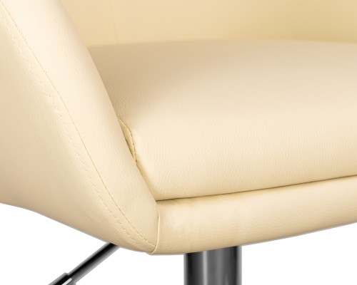Офисное кресло для персонала DOBRIN BOBBY, кремовый