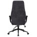 Офисное кресло для руководителей DOBRIN LOKI, антрацит (VRH230-01)