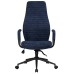 Офисное кресло для руководителей DOBRIN LOKI, синий (VRH230-25)