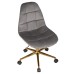Набор 2 шт Офисное кресло для персонала DOBRIN MONTY GOLD, серый велюр (MJ9-75)