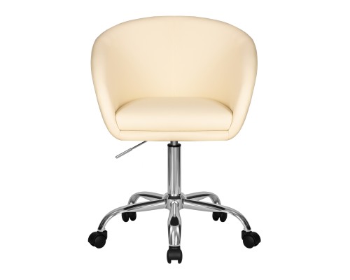 Офисное кресло для персонала DOBRIN BOBBY, кремовый