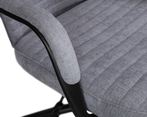 Офисное кресло для руководителей DOBRIN LOKI, серый (VRH230-03)