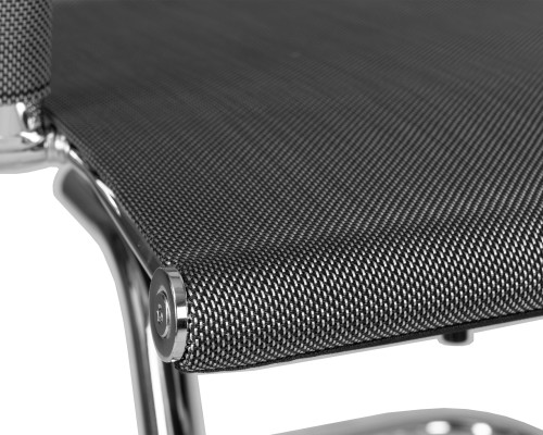 Набор 2 шт Офисное кресло для посетителей DOBRIN CODY MESH, серый