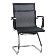 Офисное кресло для посетителей DOBRIN CODY MESH, черный