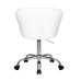 Офисное кресло для персонала DOBRIN BOBBY, белый