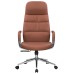 Офисное кресло для руководителей DOBRIN NERO, кирпичный (RXT051-13)