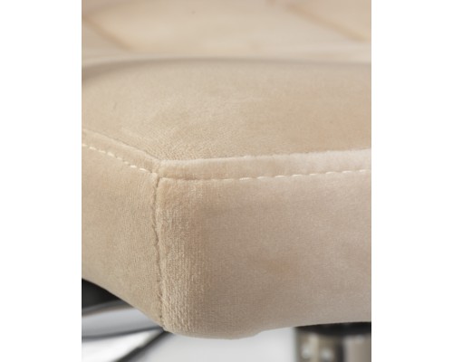 Офисное кресло для персонала DOBRIN TERRY, бежевый велюр (MJ9-10)