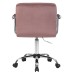 Набор 2 шт Офисное кресло для персонала DOBRIN TERRY, пудрово-розовый велюр (MJ9-32)