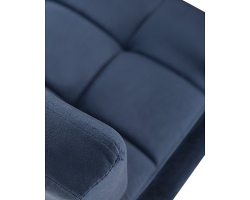 Набор 2 шт Офисное кресло для персонала DOBRIN TERRY, синий велюр (MJ9-117)