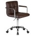 Набор 2 шт Офисное кресло для персонала DOBRIN TERRY, коричневый