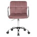 Набор 2 шт Офисное кресло для персонала DOBRIN TERRY, пудрово-розовый велюр (MJ9-32)