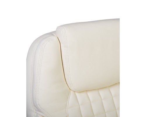 Офисное кресло для руководителей DOBRIN CHESTER, кремовый